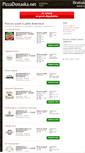 Mobile Screenshot of pizzadonaska.net
